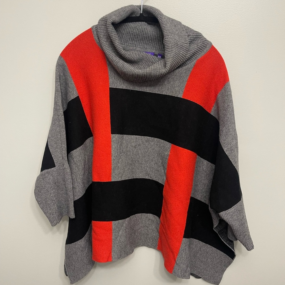 EMILIO PEPE poncho sweater